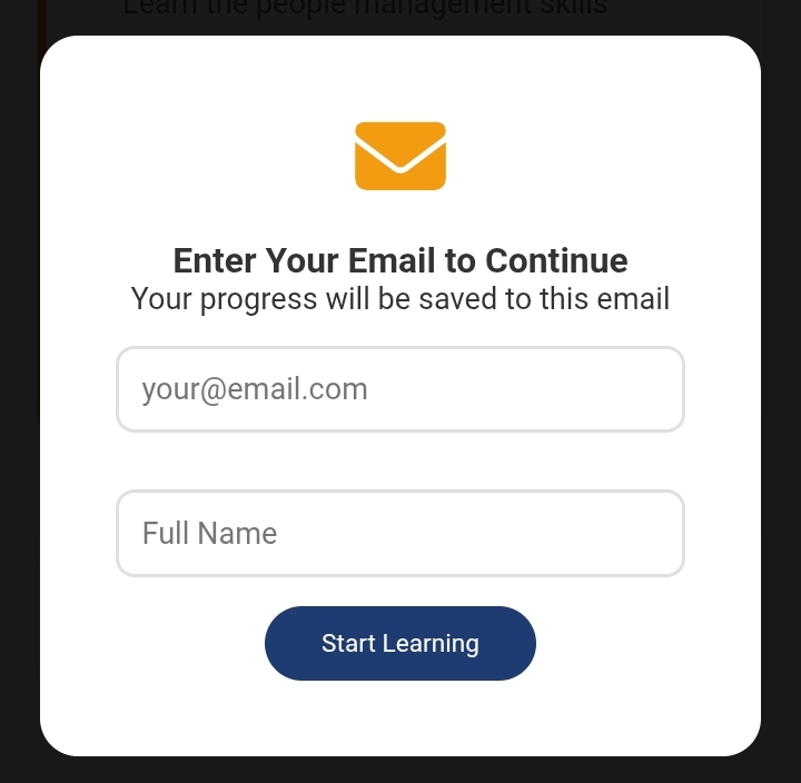 UDUF Africa Course Interface
